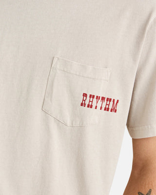 Rhythm Durango Vintage Pocket Short Sleeve T-Shirt - Moonrock