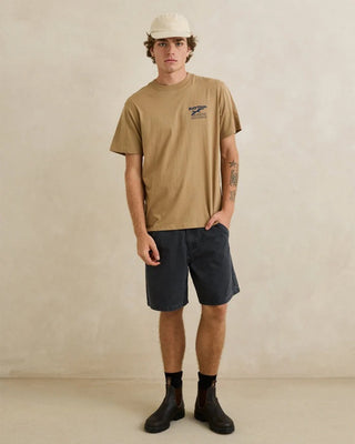 Essential Brushed Twill Cap - Stone 2