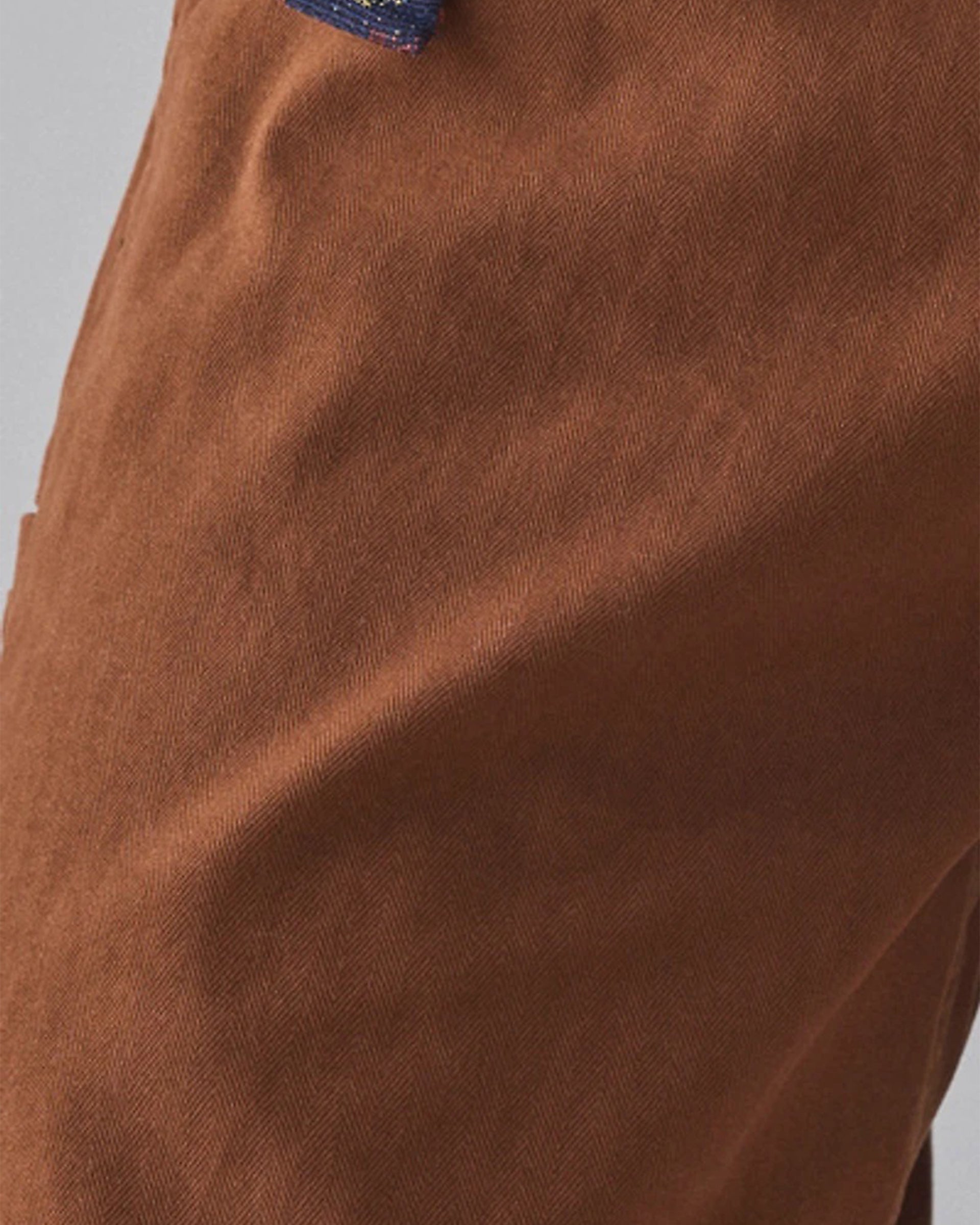 Rhythm Essential Herringbone Short - Brown