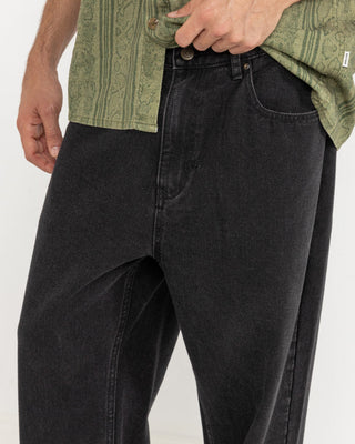 Rhythm Essential Jean - Worn Black