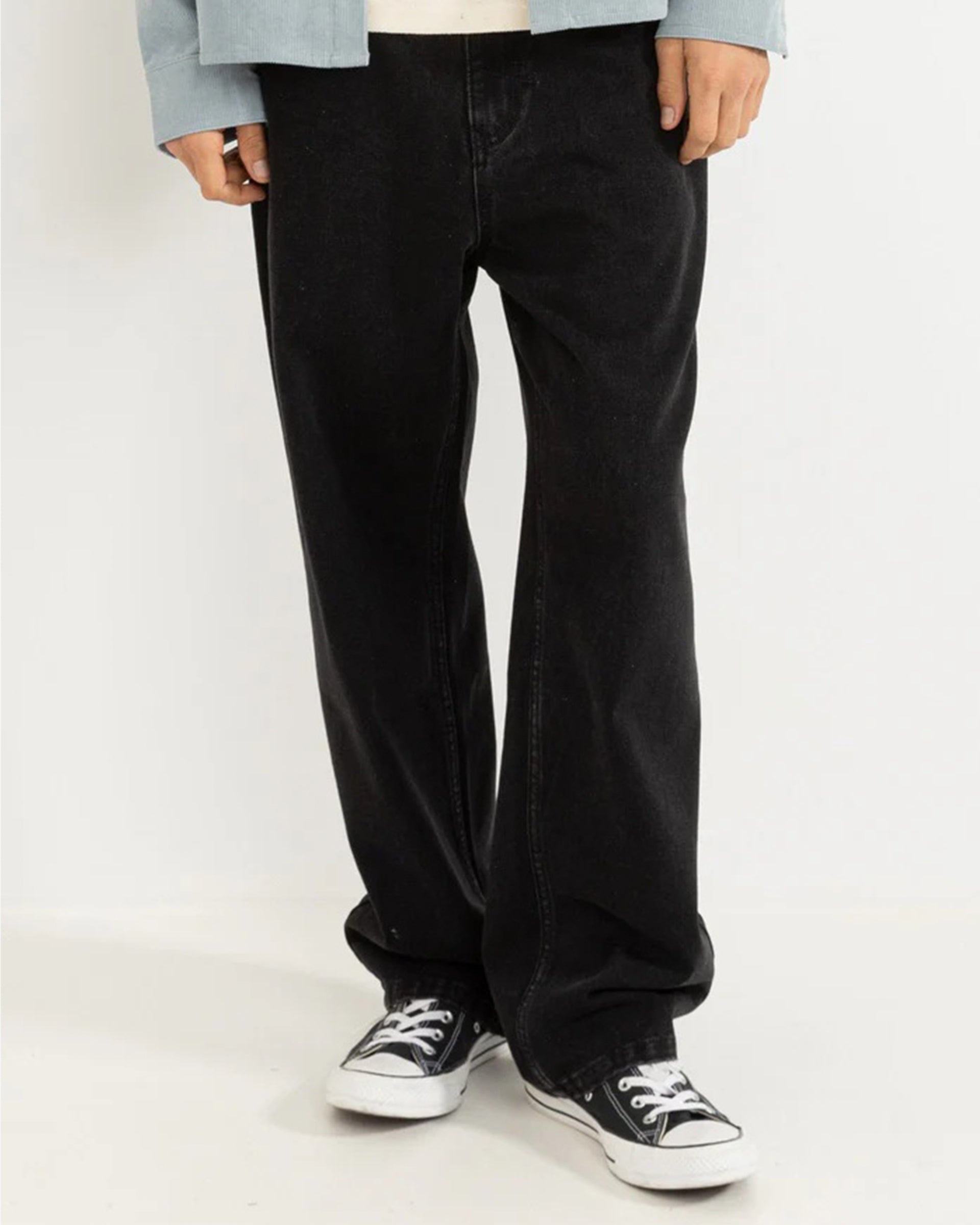 Essential Jean - Worn Black – Jack's Surfboards