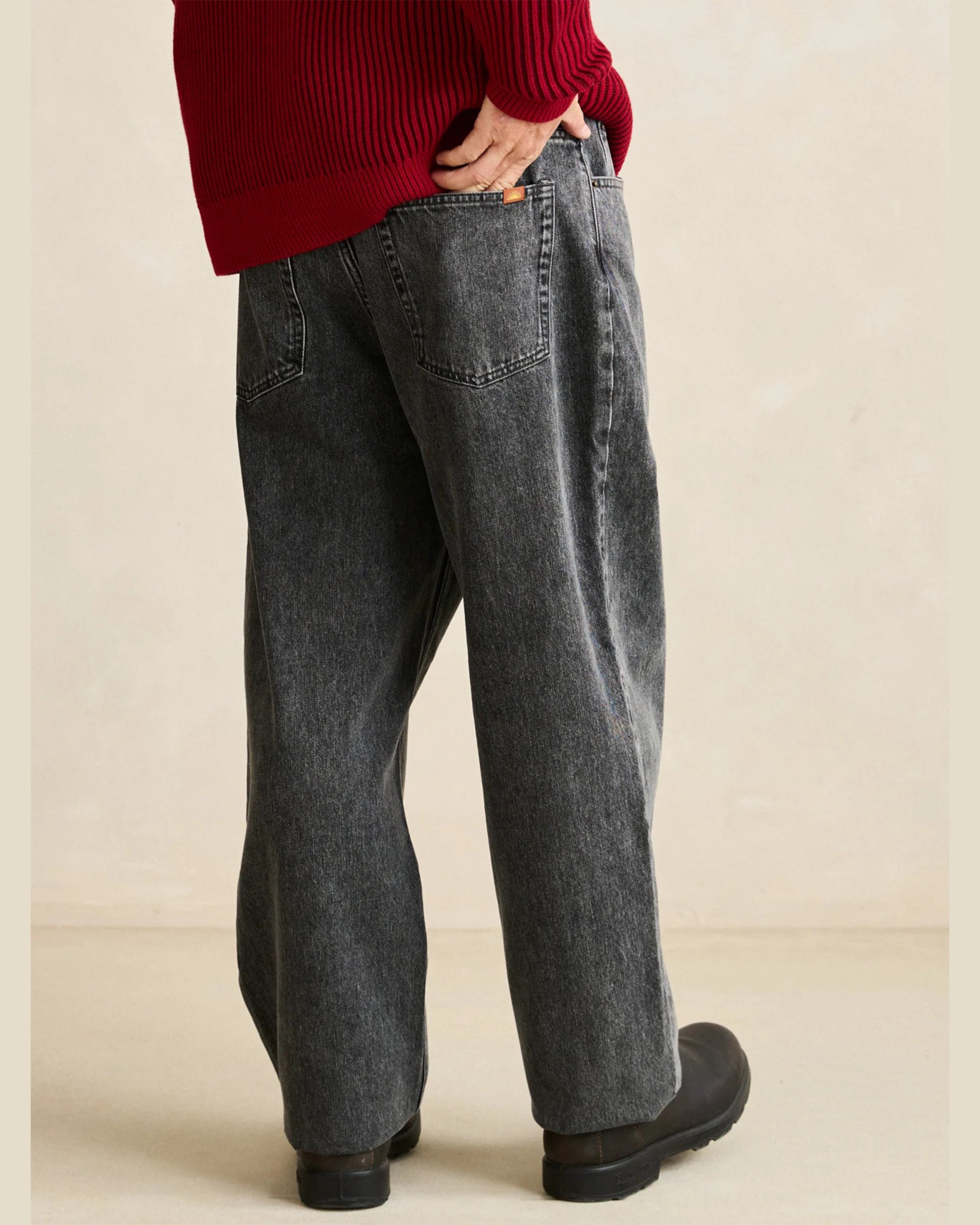 Rhythm Essential Jean - Charcoal