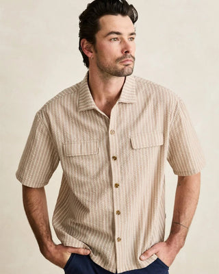 Rhythm Floragraph Short Sleeve Shirt - Incense