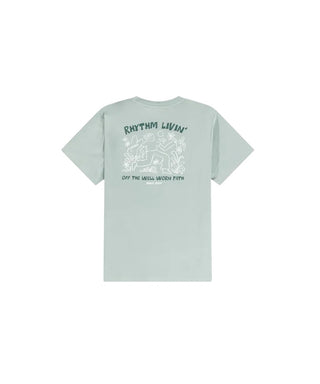 Rhythm Freedom Short Sleeve T-Shirt - Seafoam