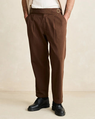 Rhythm Ghurka Pant - Brown