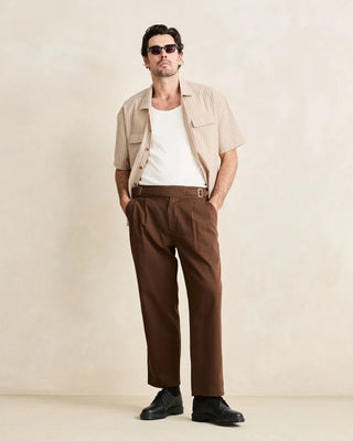 Rhythm Ghurka Pant - Brown