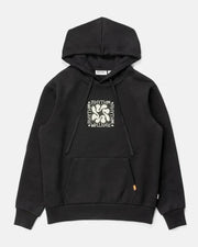 Rhythm Grange Fleece Hoodie - Black