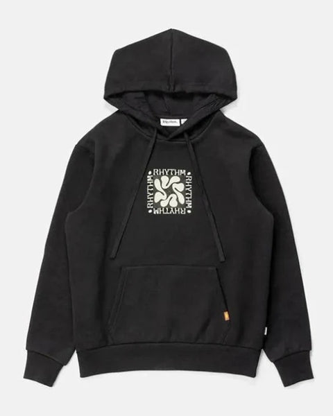 Grange Fleece Hoodie - Black – Jack's Surfboards