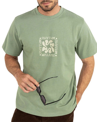 Rhythm Grange Vintage Short Sleeve T-Shirt - Sage