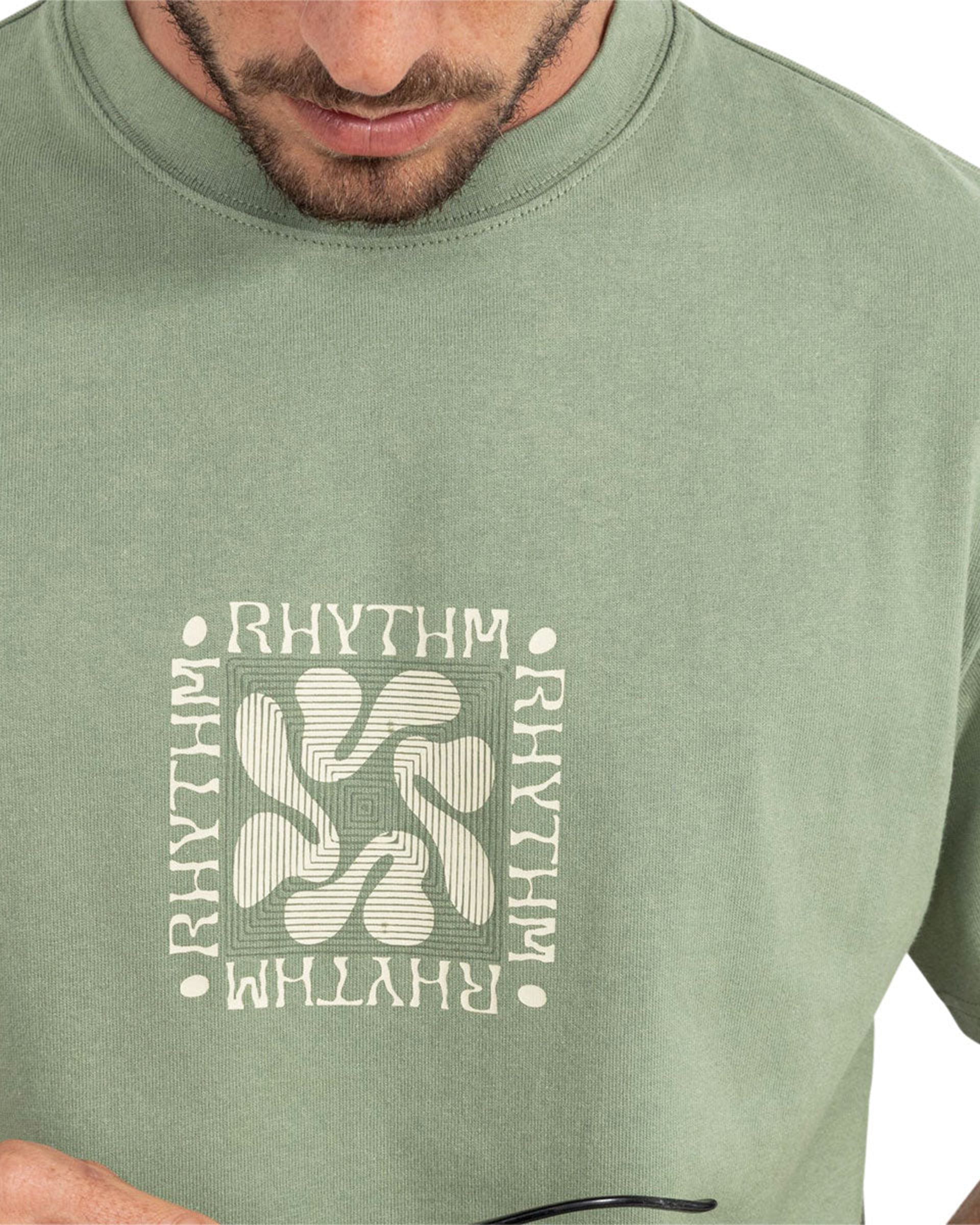 Rhythm Grange Vintage Short Sleeve T-Shirt - Sage