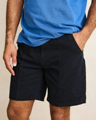 Haight Herringbone Shorts - Vintage Black