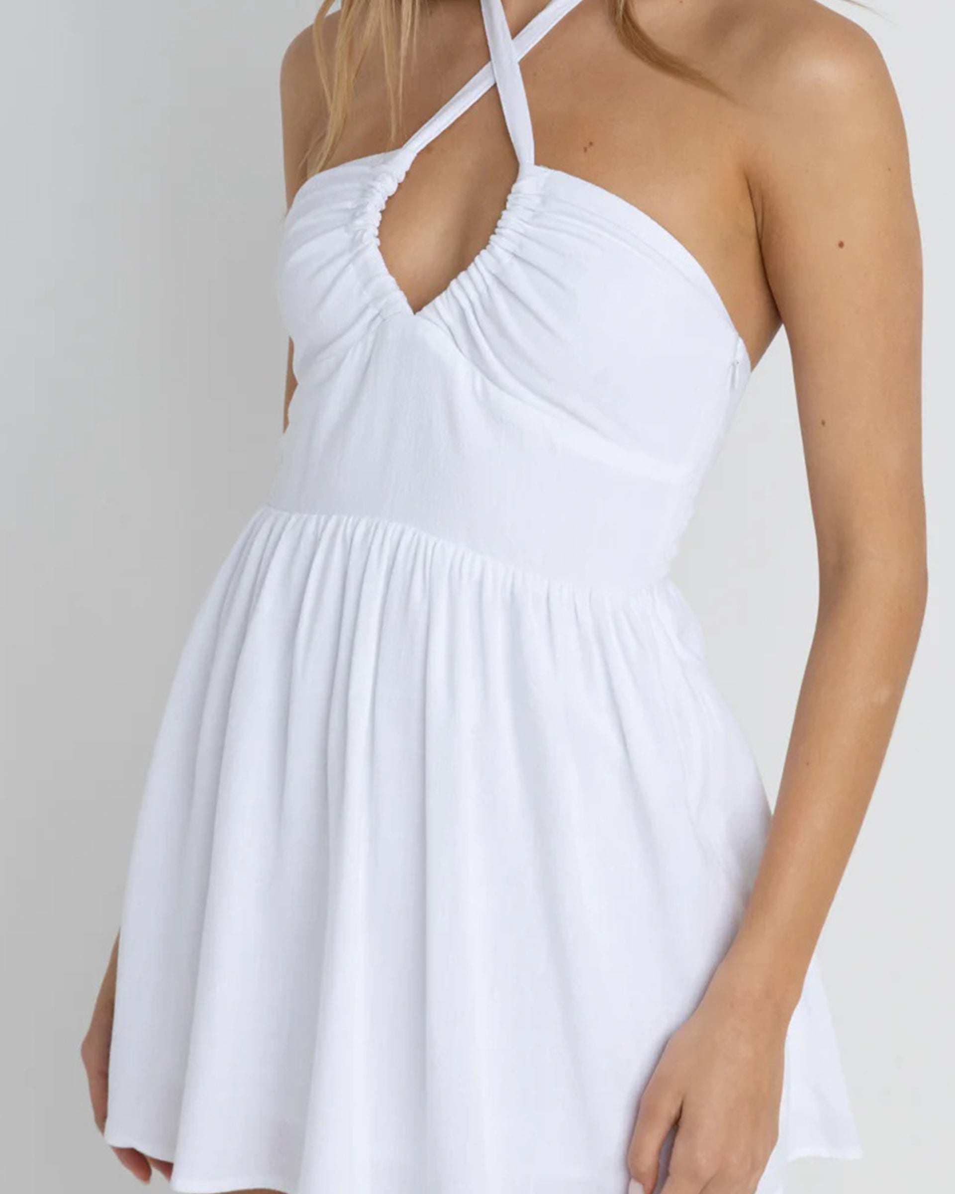 Harlow Halter Mini Dress