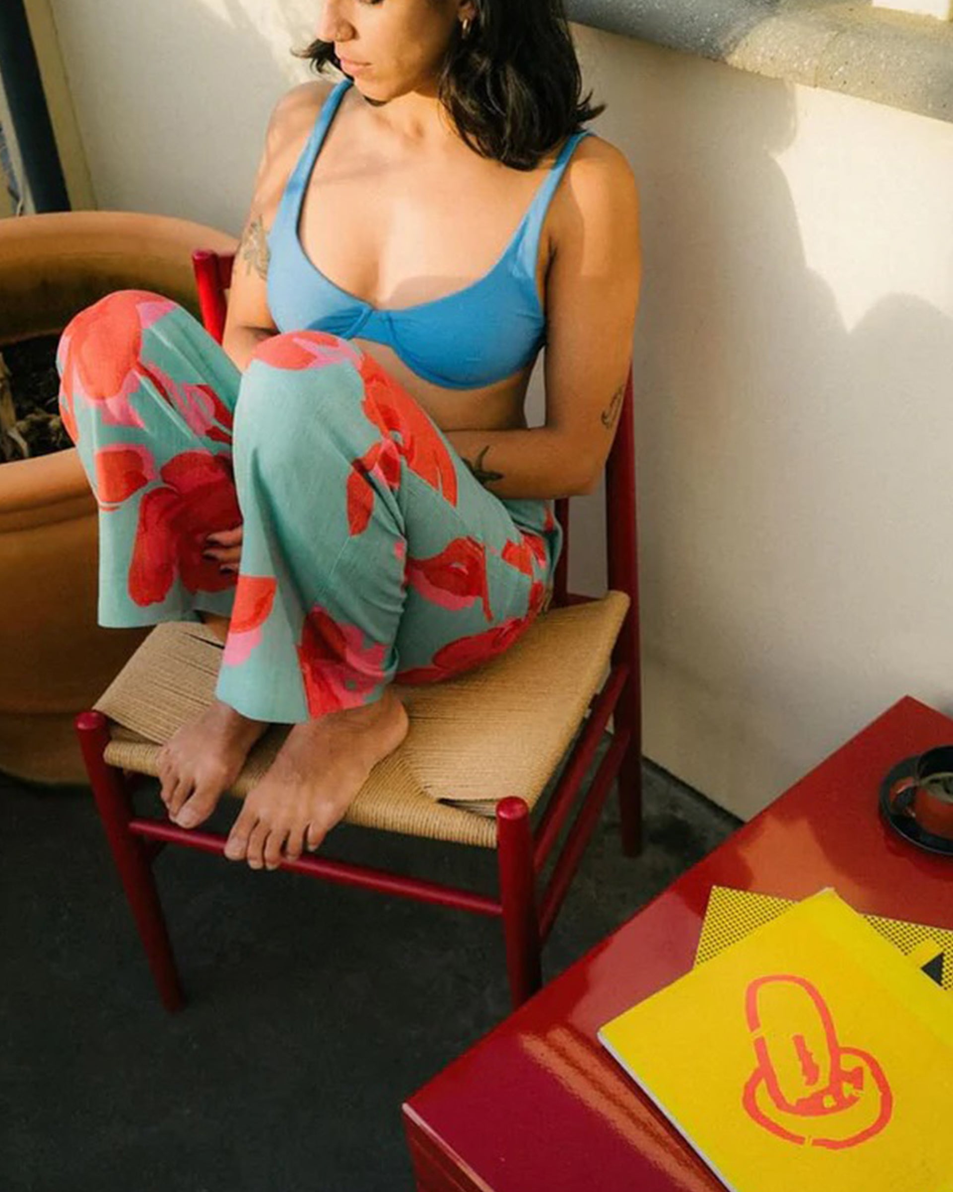 Rhythm Women's Inferna Floral Wide Leg Pant