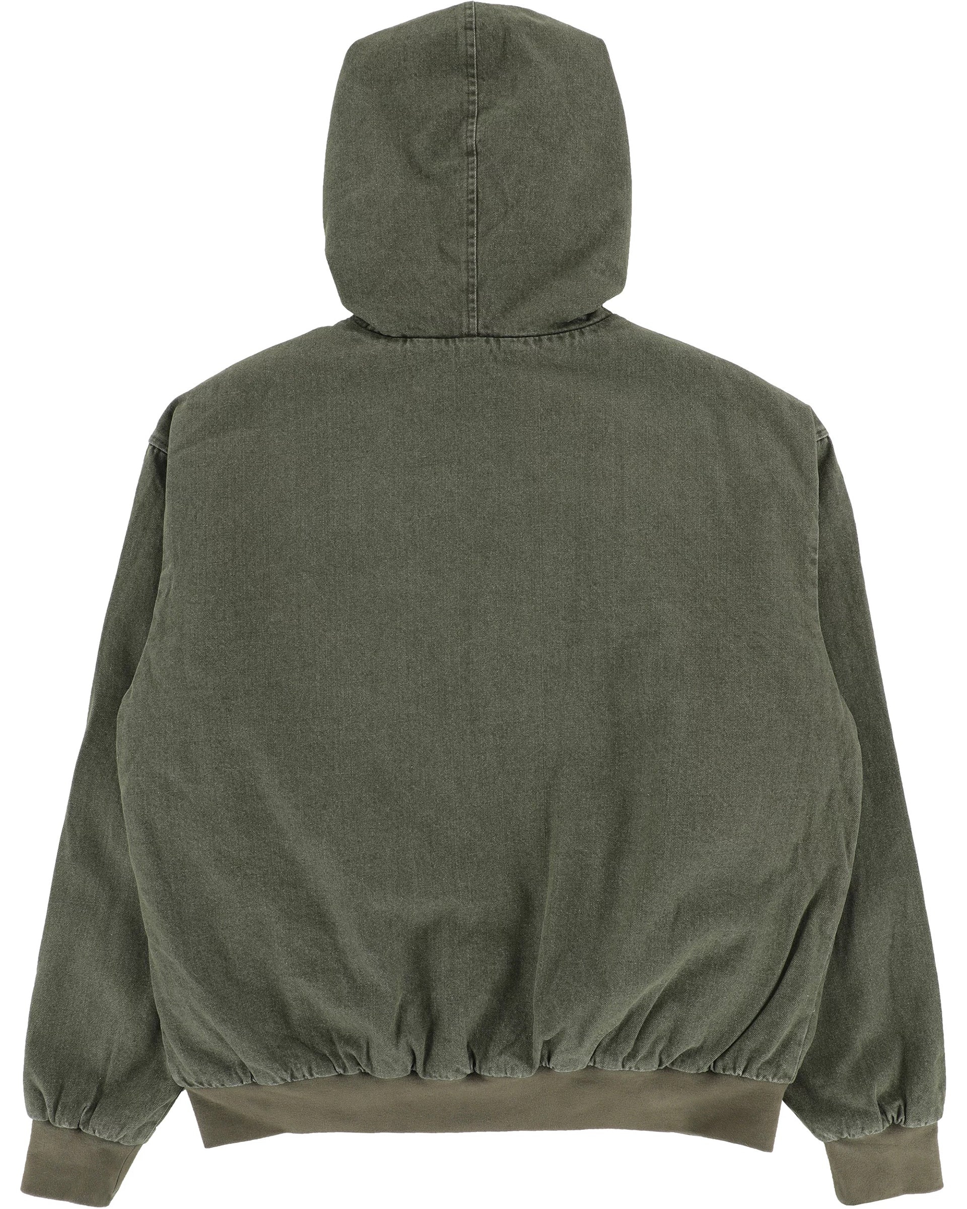Rhythm Insulated Denim Work Jacket - Olive