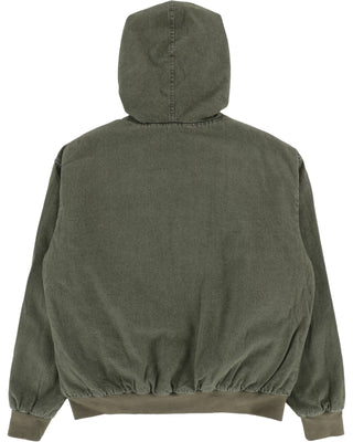 Rhythm Insulated Denim Work Jacket - Olive