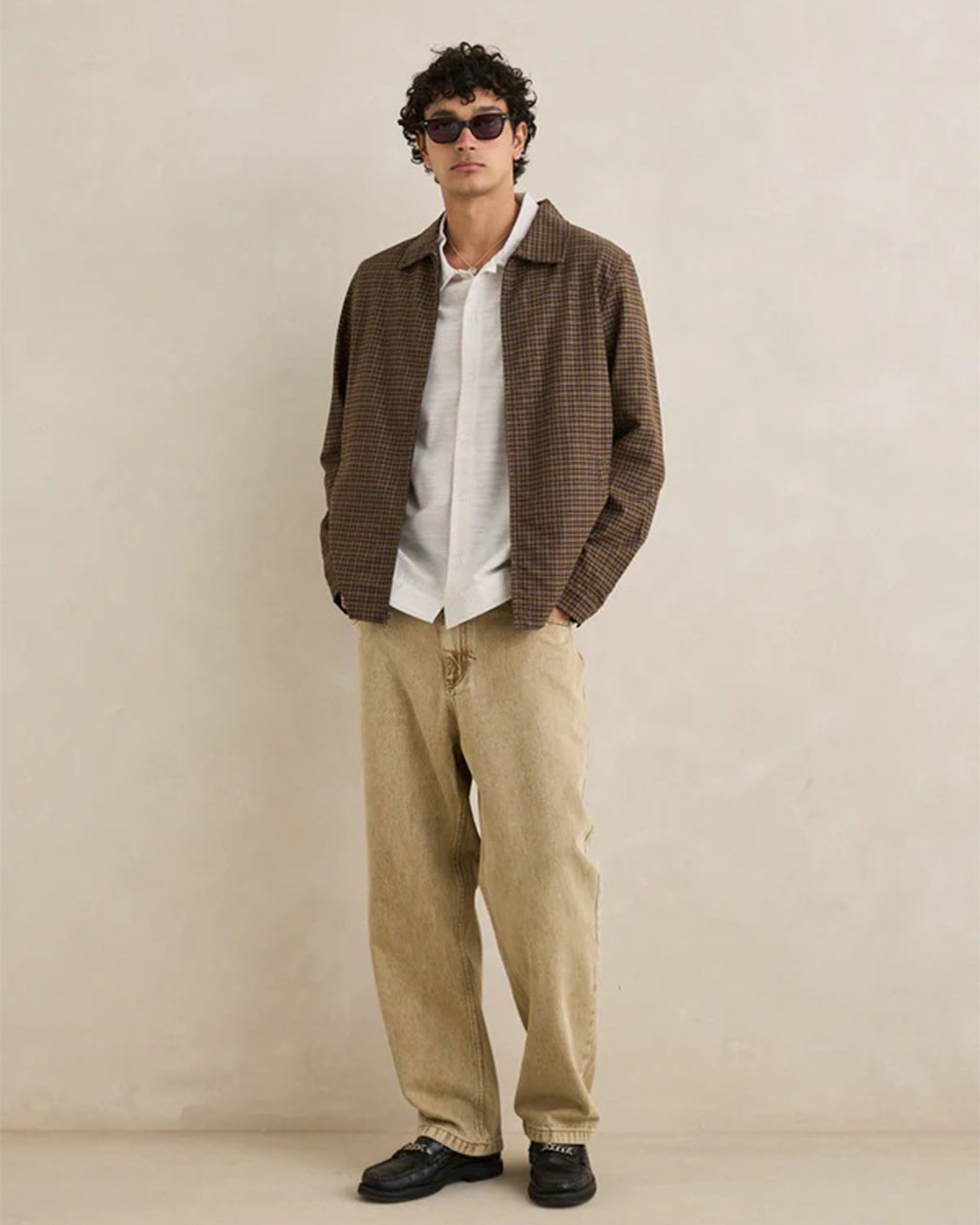 Jordy Check Jacket - Olive – Jack's Surfboards