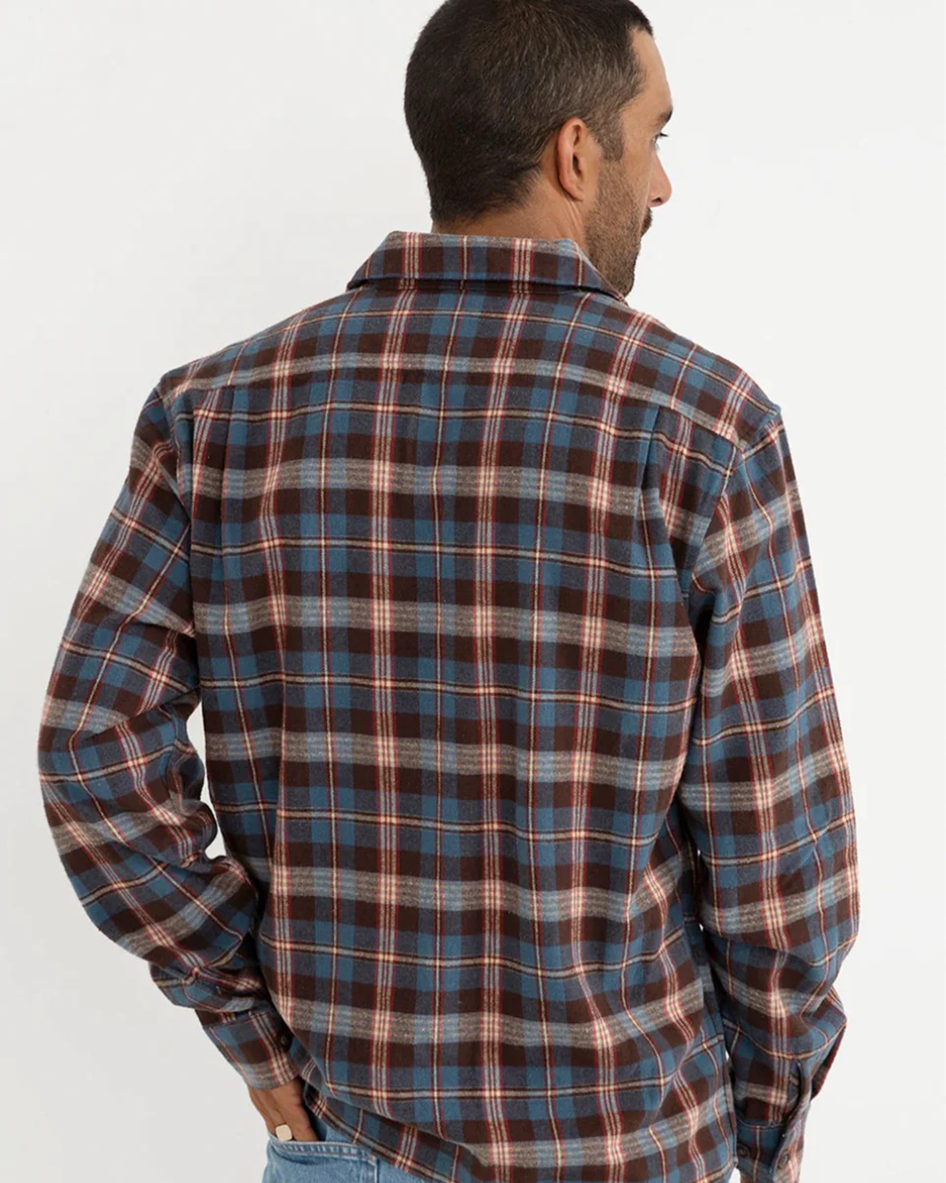 Kern Flannel - Chocolate