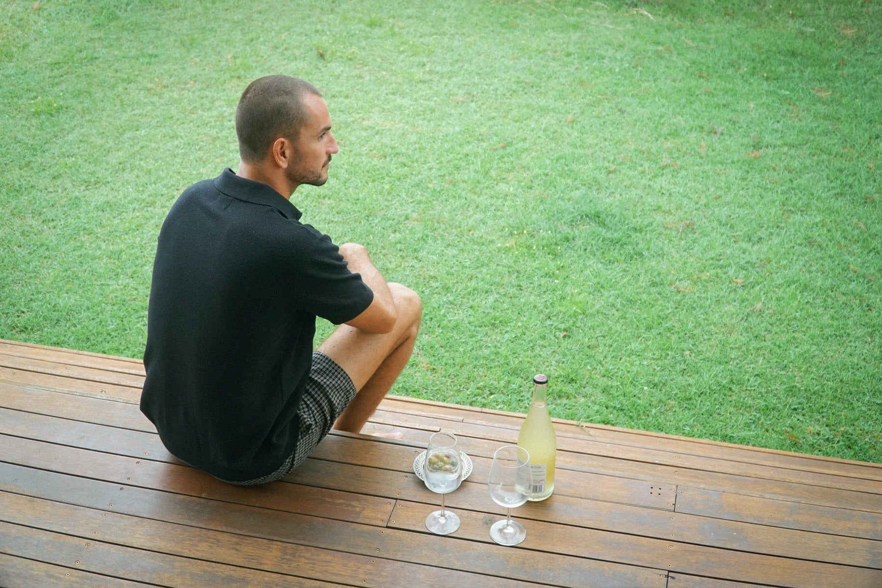 Rhythm Men's Linen Check Jam