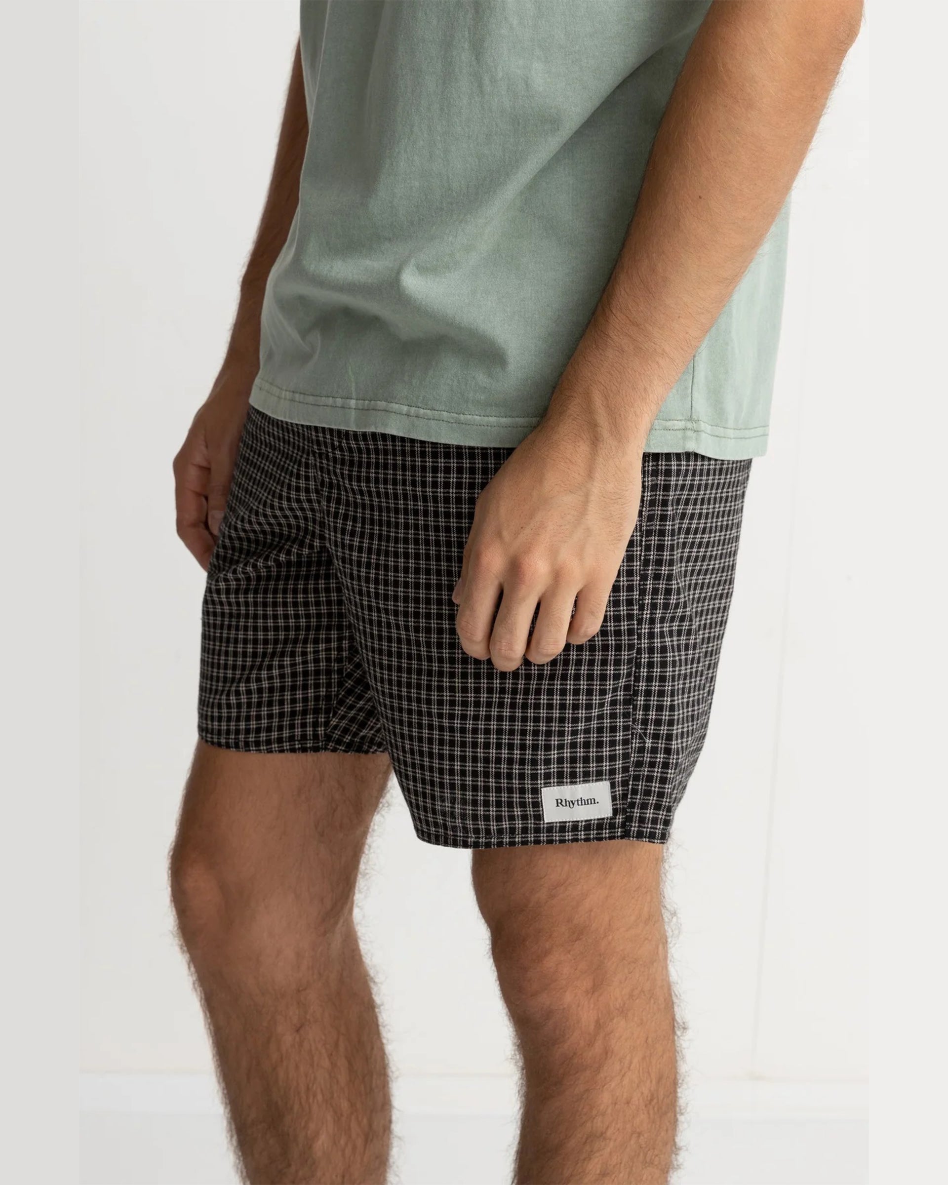 Rhythm Men's Linen Check Jam