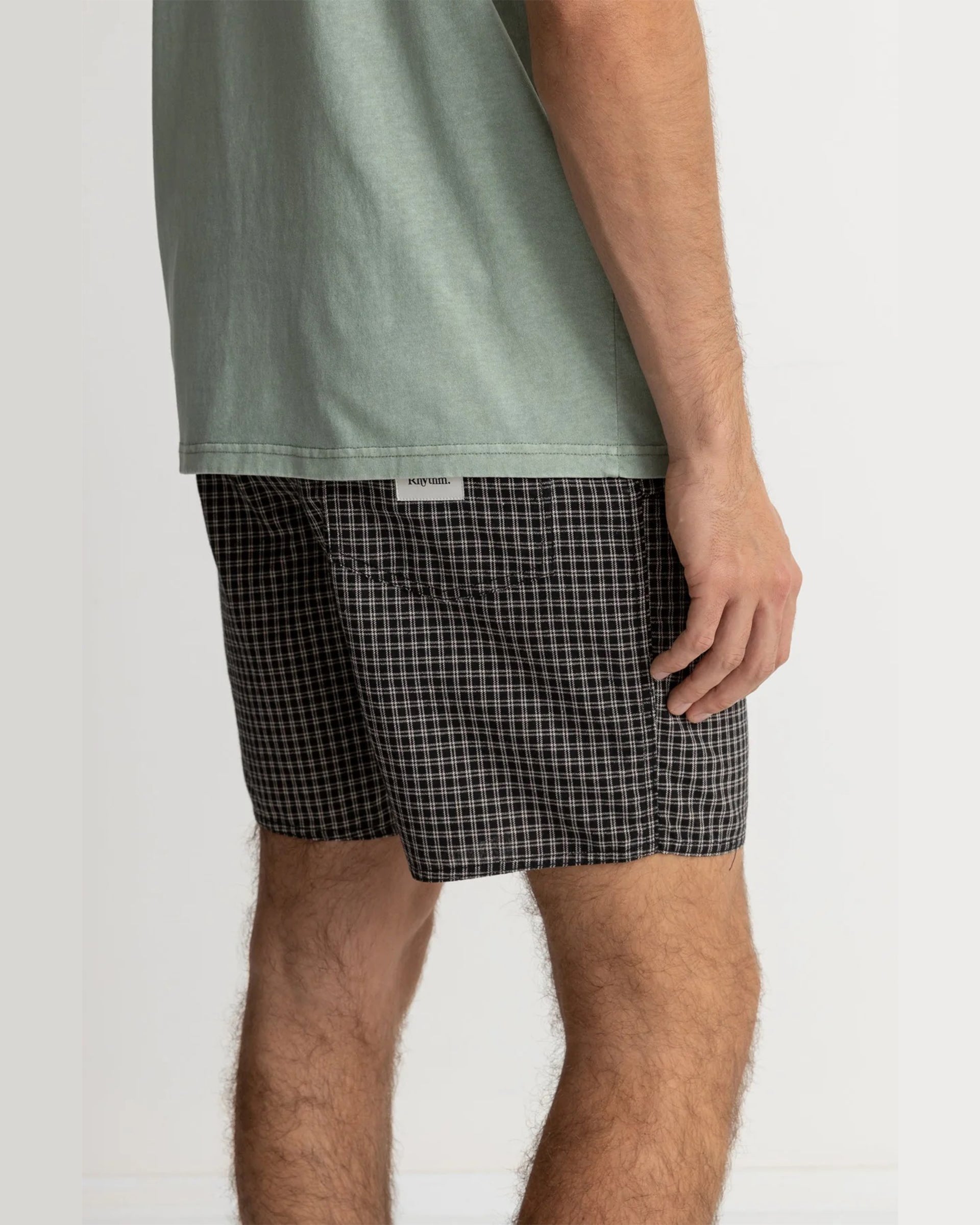 Rhythm Men's Linen Check Jam