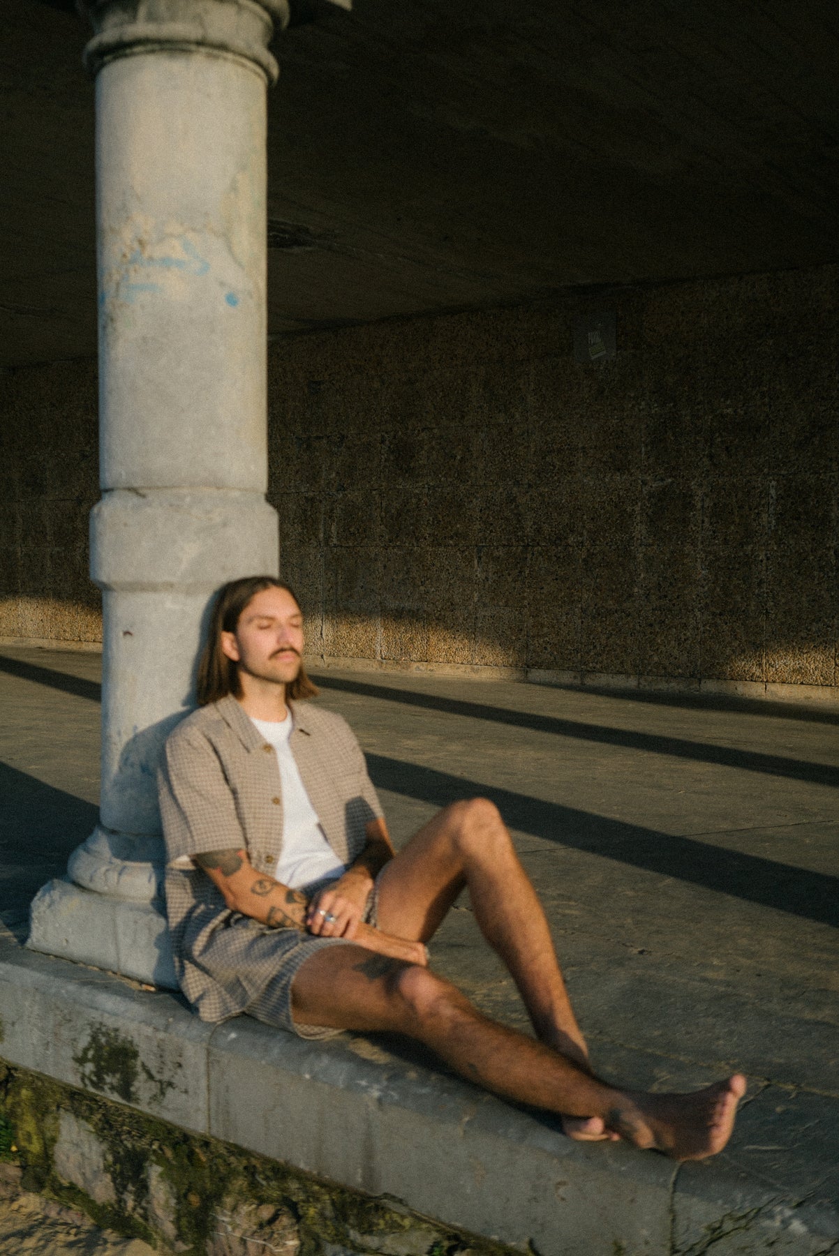 Rhythm Men's Linen Check Jam