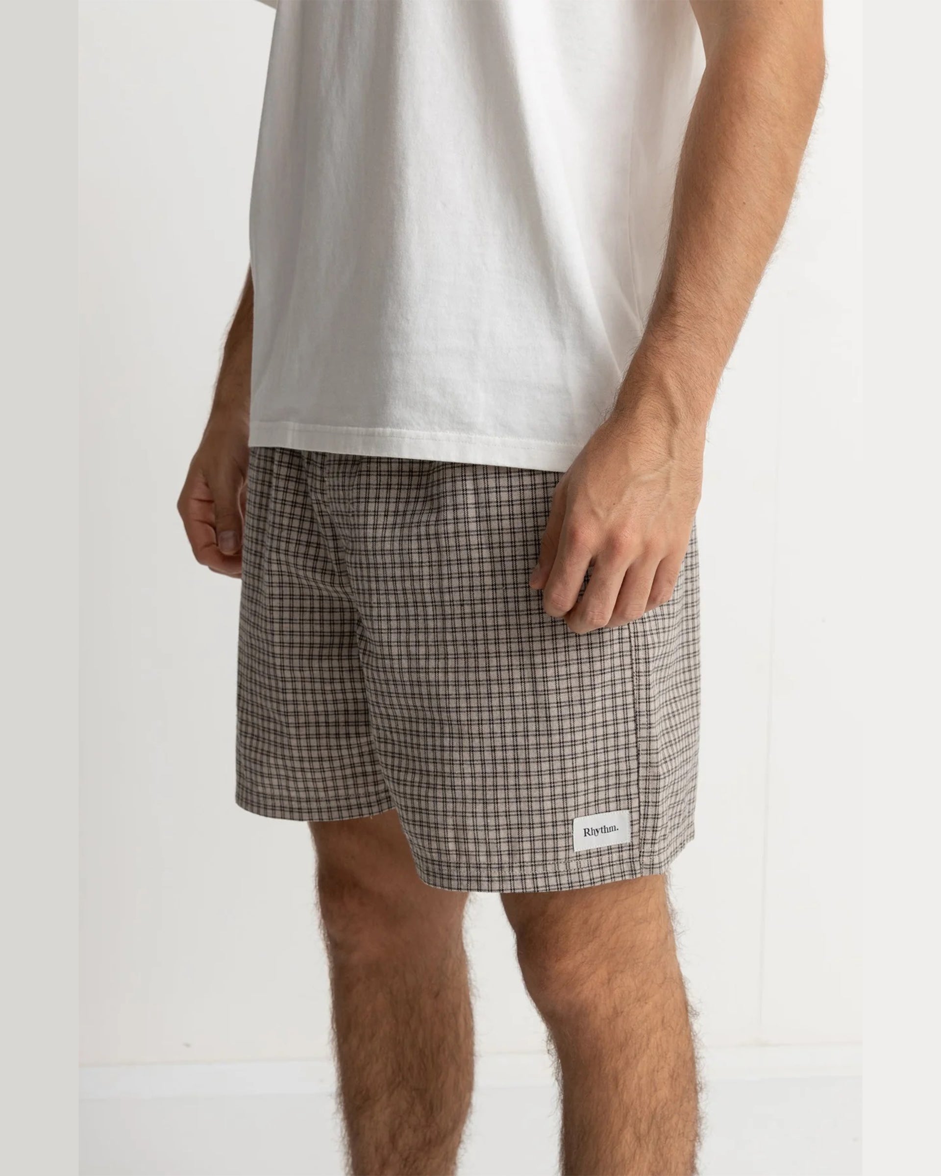 Rhythm Men's Linen Check Jam