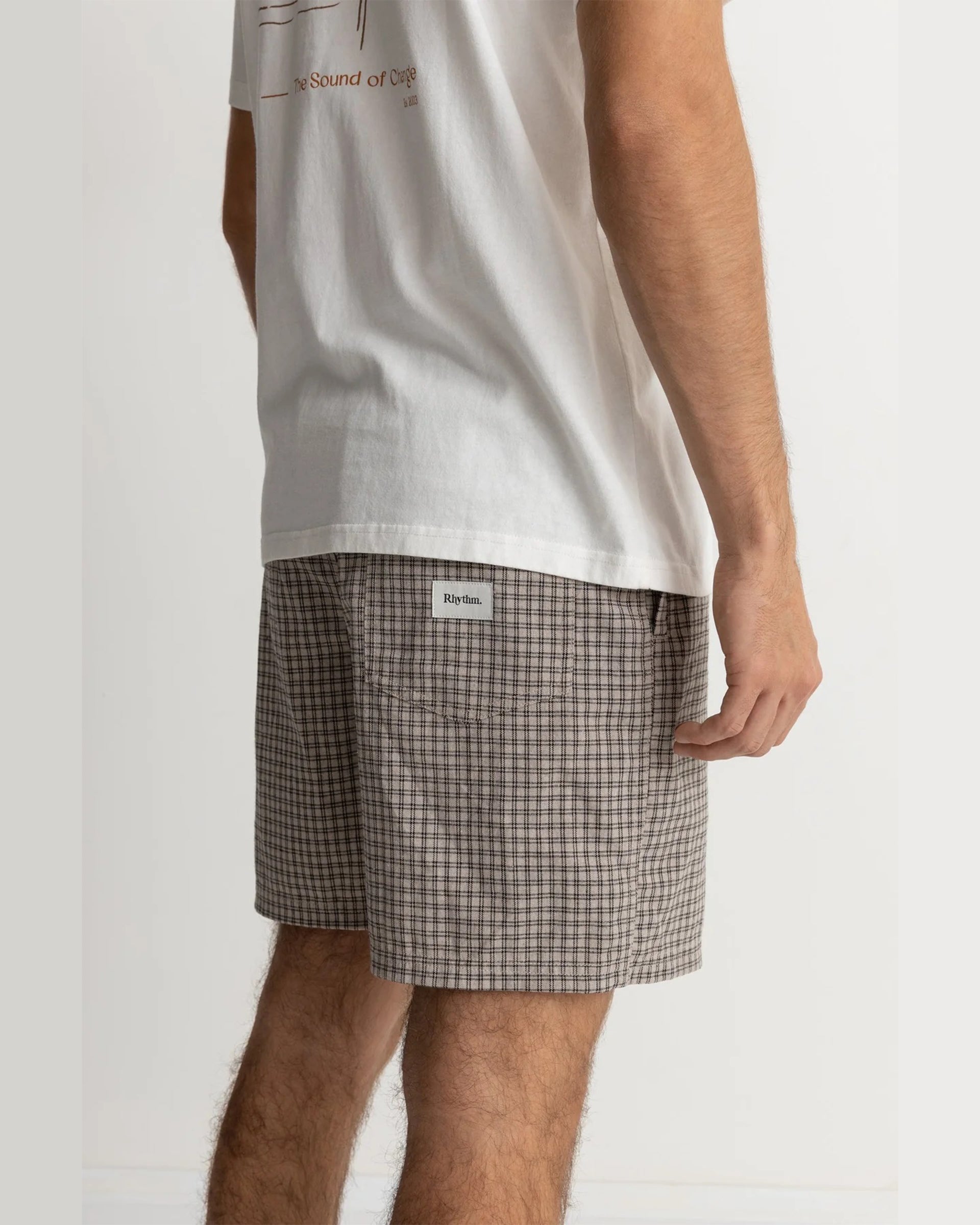 Rhythm Men's Linen Check Jam