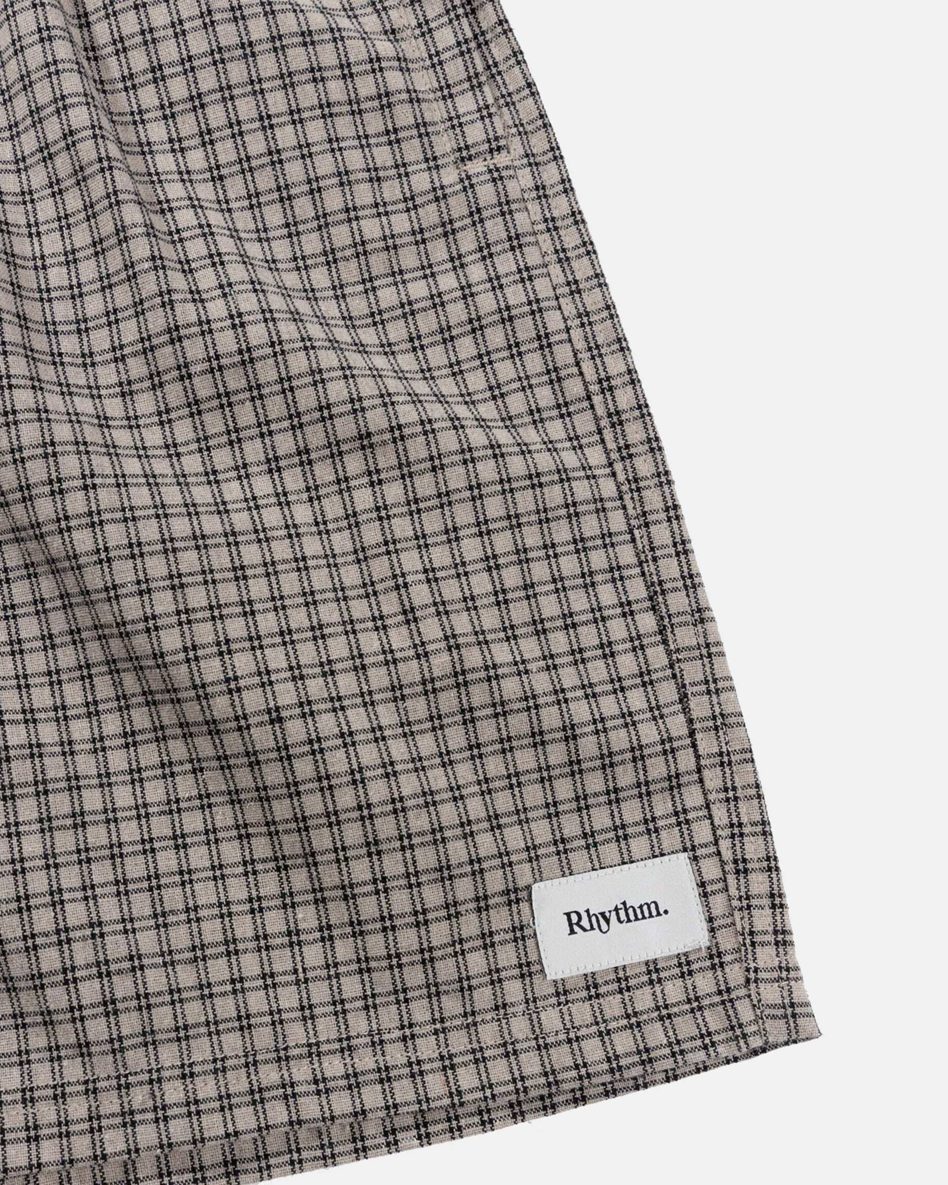 Rhythm Men's Linen Check Jam