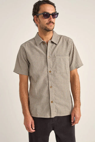 Rhythm Linen Check S/S Shirt