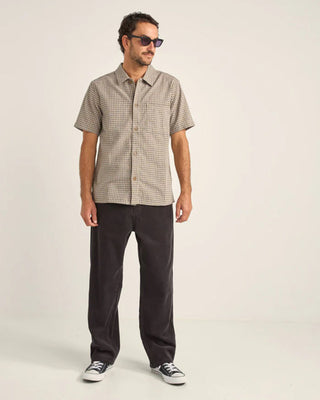 Rhythm Linen Check S/S Shirt