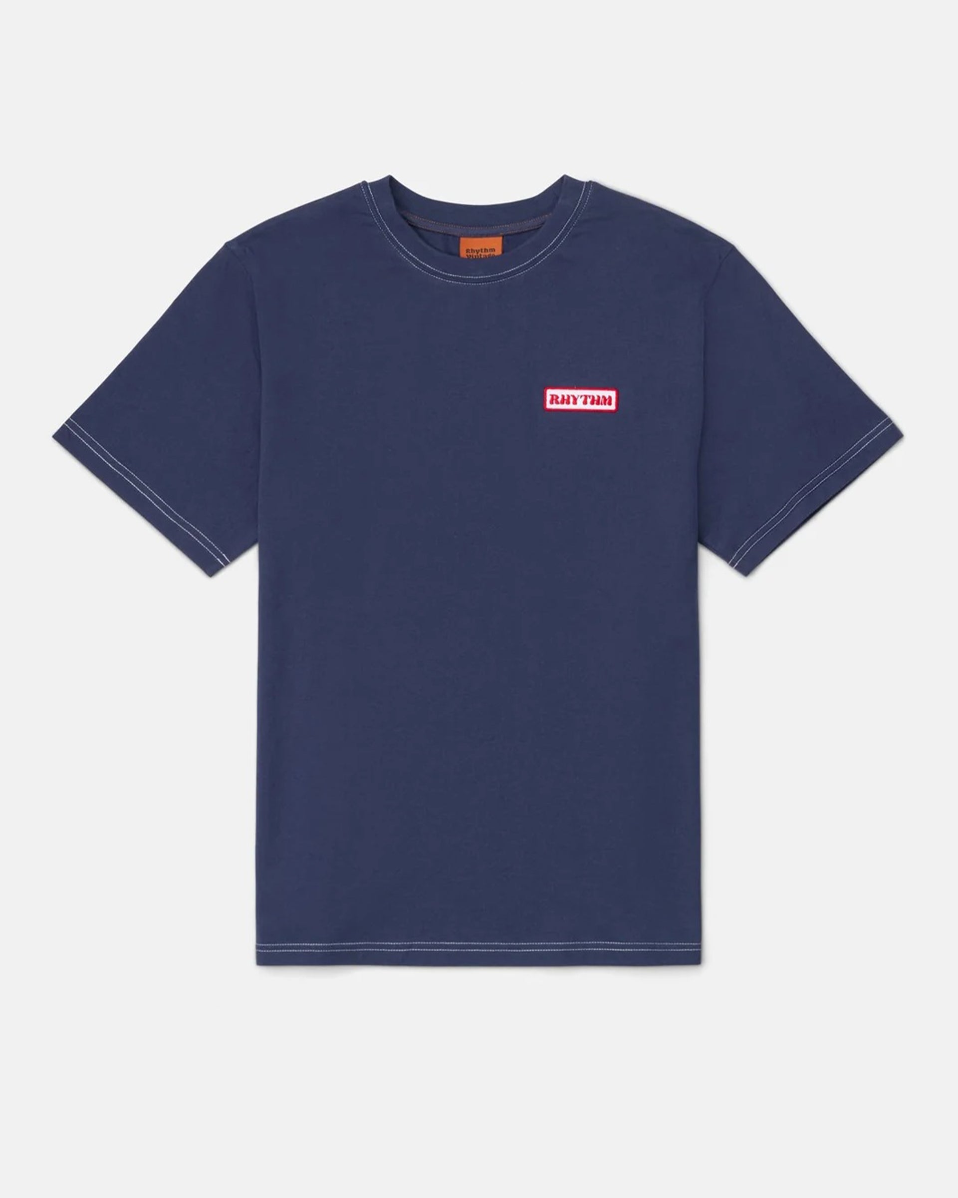 Rhythm Mechanics Vintage Short Sleeve T-Shirt - Indigo