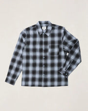 Rhythm Merge Long Sleeve Overshirt - Mineral Blue