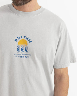 Rhythm Natural Vibrations Vintage Short Sleeve T-Shirt - Stone