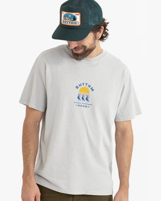Rhythm Natural Vibrations Vintage Short Sleeve T-Shirt - Stone