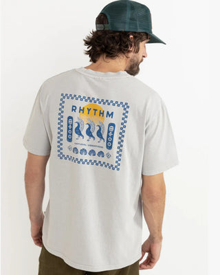 Rhythm Natural Vibrations Vintage Short Sleeve T-Shirt - Stone