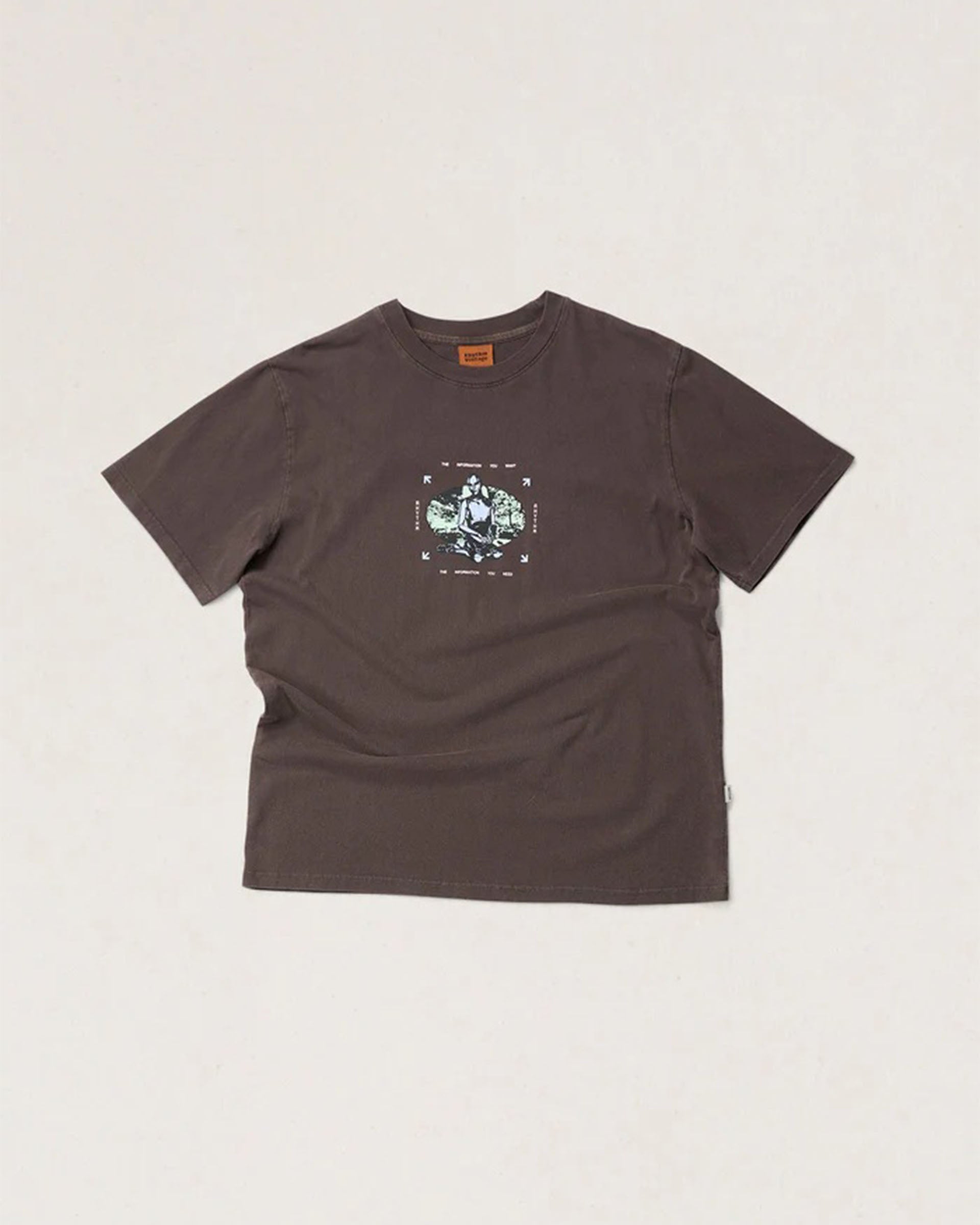 Rhythm Nature Bot Vintage Short Sleeve T-Shirt - Vintage Black
