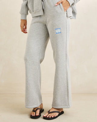 Rhythm Women's Oceanside Wide Leg Leisure Pant - Grey