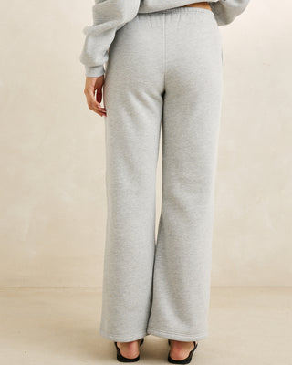 Rhythm Women's Oceanside Wide Leg Leisure Pant - Grey
