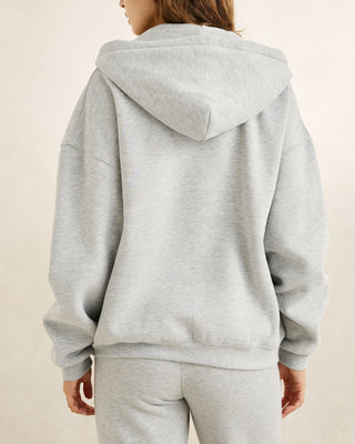 Rhythm Women's Oceanside Zip Through Fleece - Grey