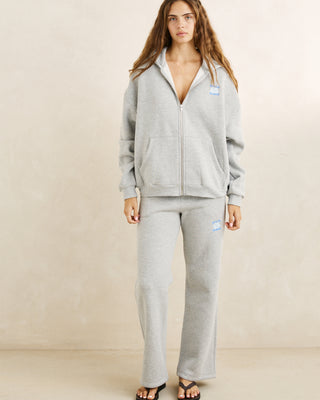 Rhythm Women's Oceanside Zip Through Fleece - Grey