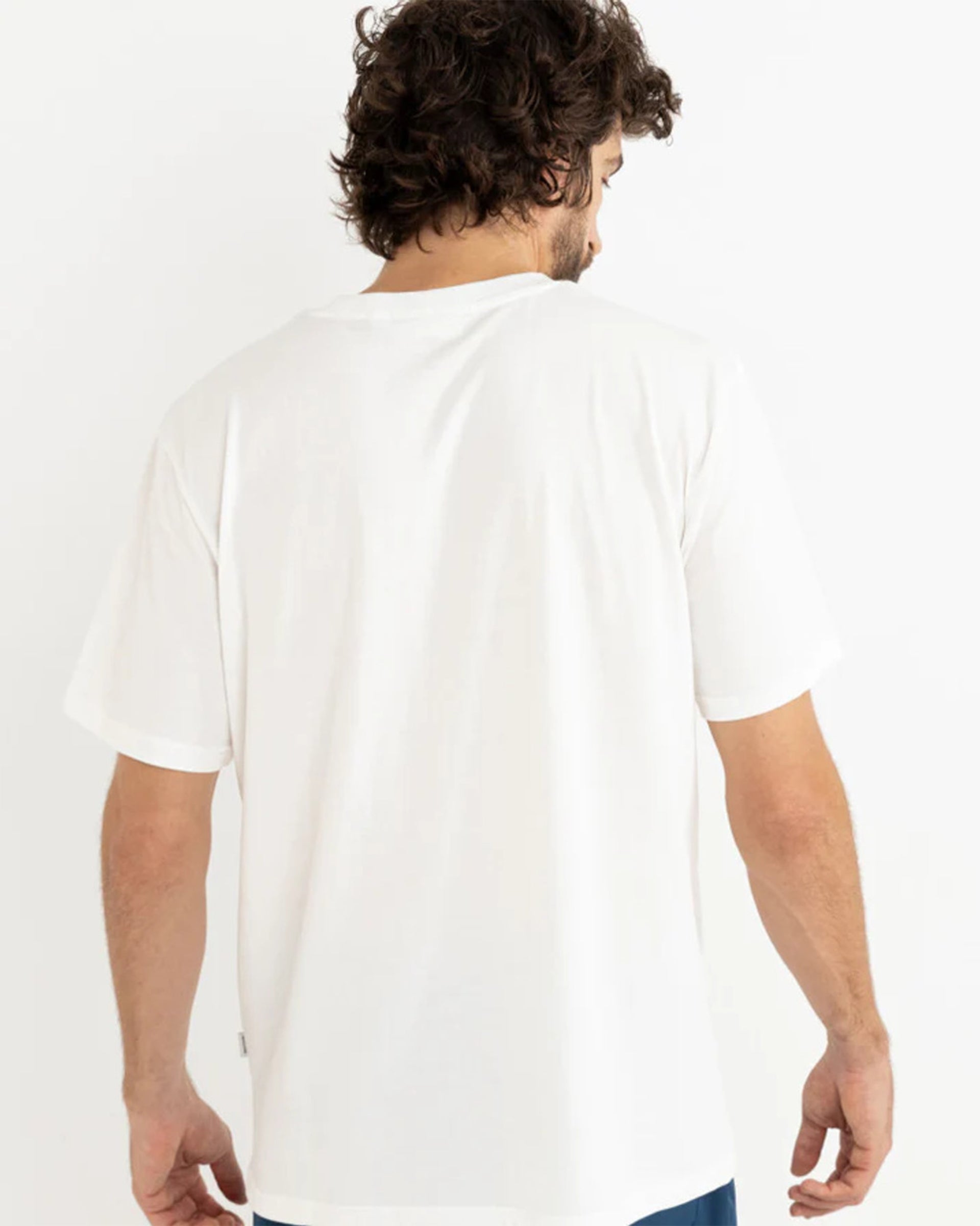 Rhythm Olas Short Sleeve T-Shirt - Vintage White