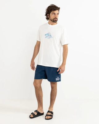 Rhythm Olas Short Sleeve T-Shirt - Vintage White