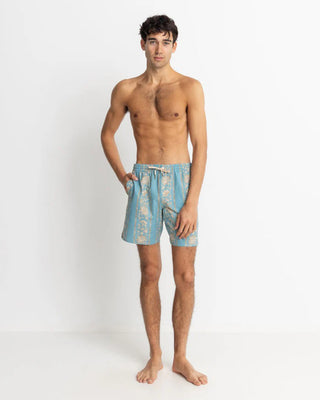 Rhythm Paisley Stripe Beach Short