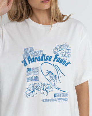 Rhythm Women's Paradise Found Oversized Short Sleeve T-Shirt - Vintage White