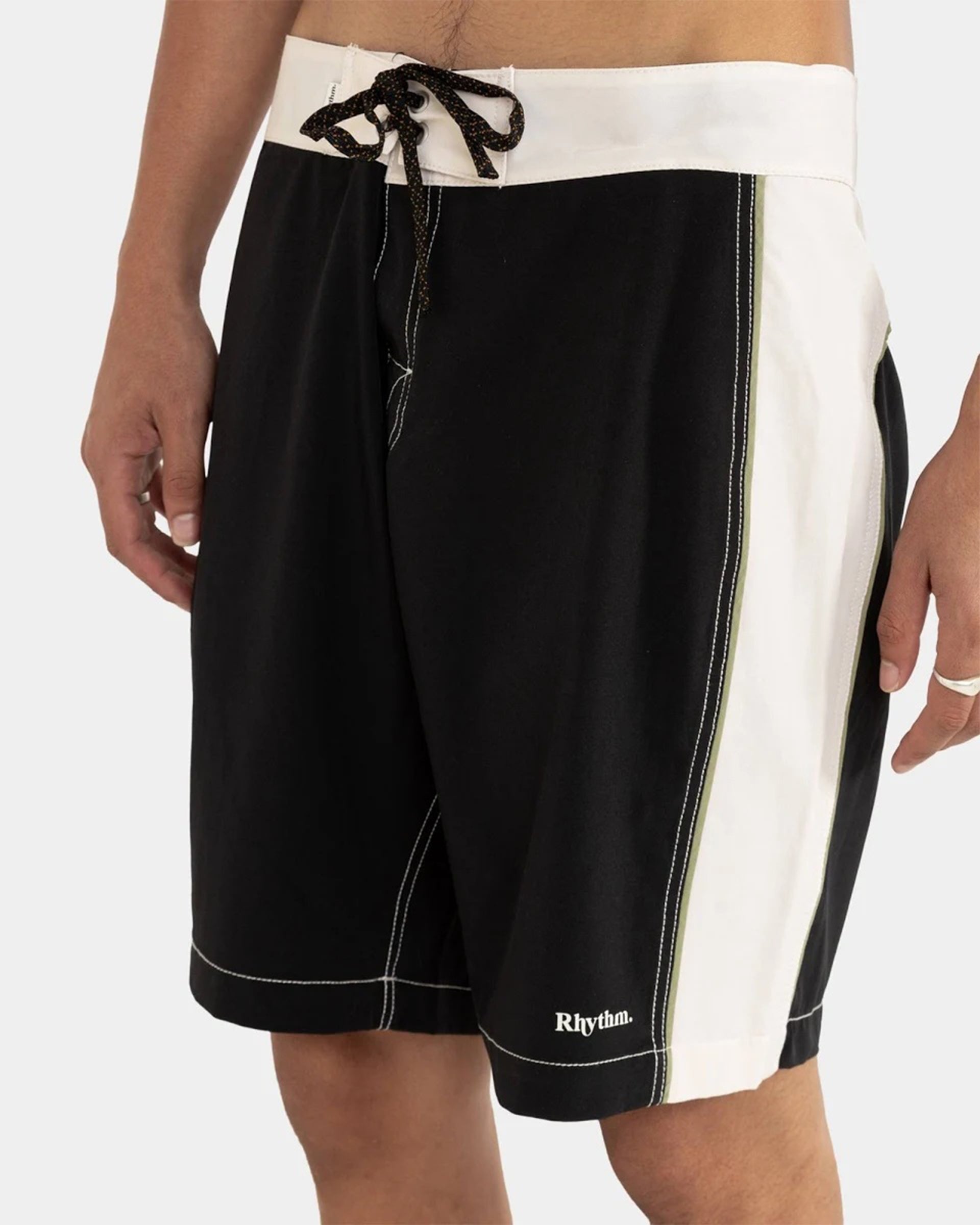Rhythm Core Pinline 18.5" Trunks - Black