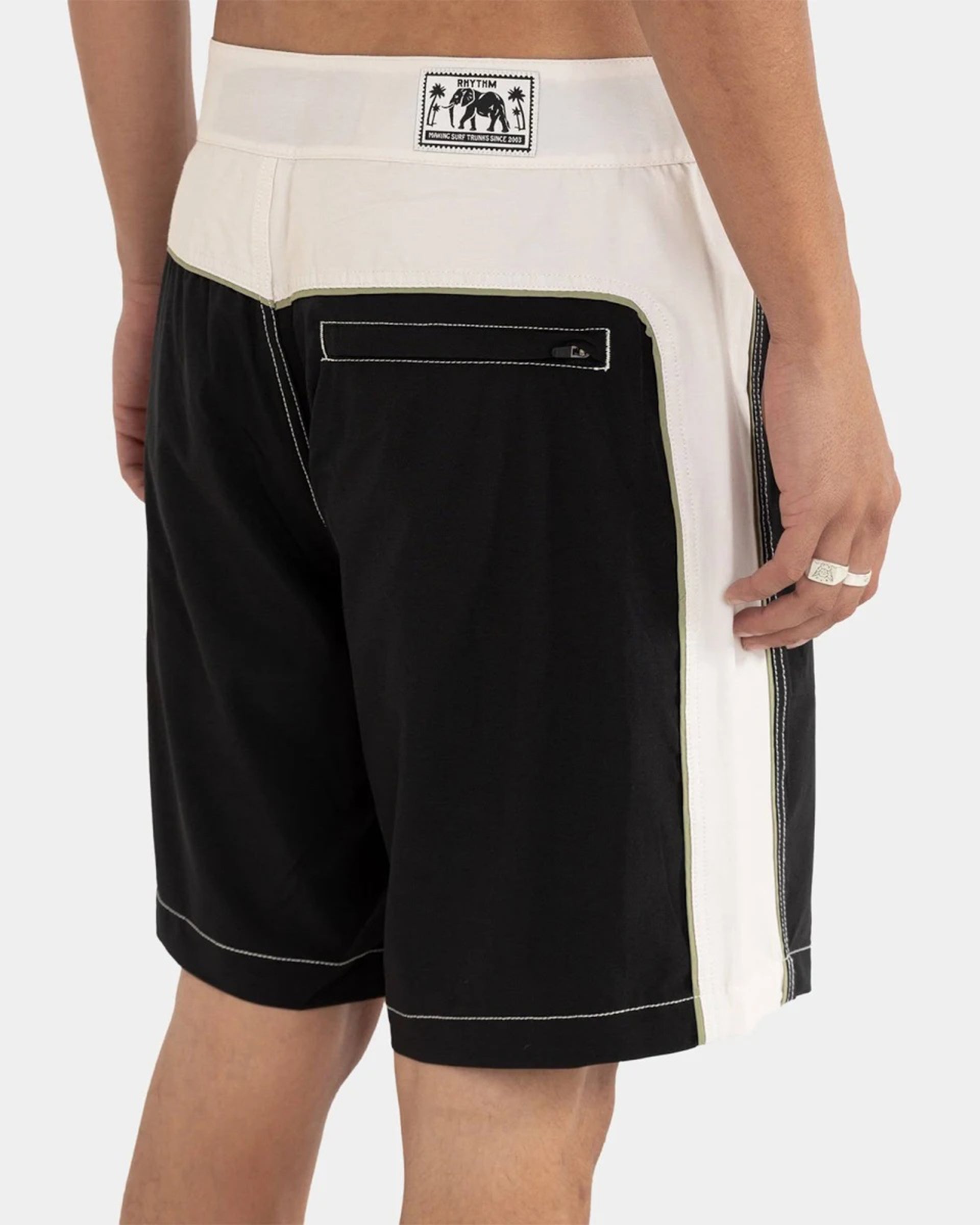 Rhythm Core Pinline 18.5" Trunks - Black