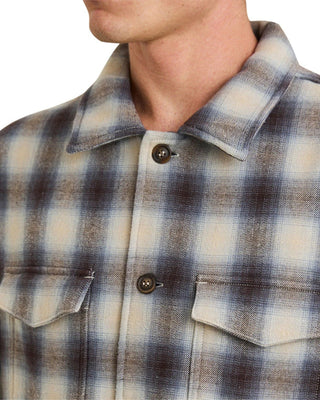 Rhythm Polar Bond Long Sleeve Flannel - Smoke