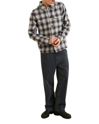 Rhythm Polar Bond Long Sleeve Flannel - Smoke