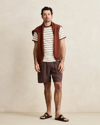 Rhythm Pressed Petal Jam Shorts - Tobacco