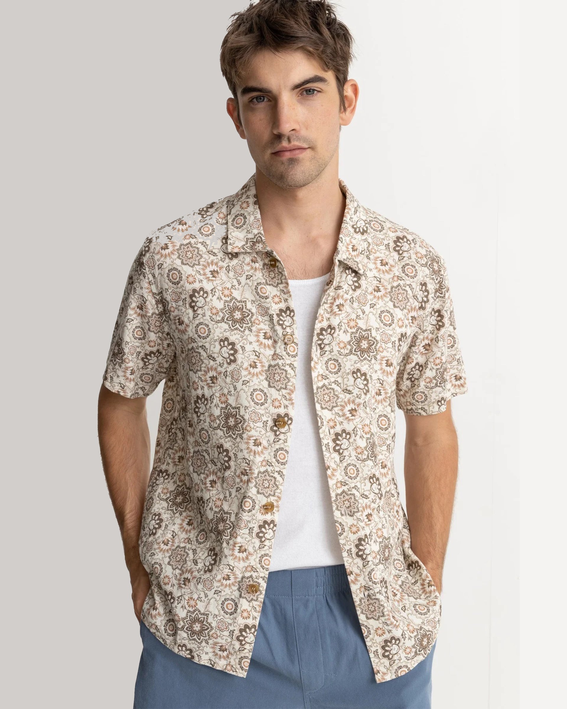 Rhythm Raya Paisley S/S Shirt